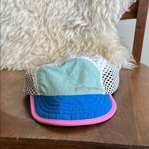 Patagonia Blue Pink Breathable Hat